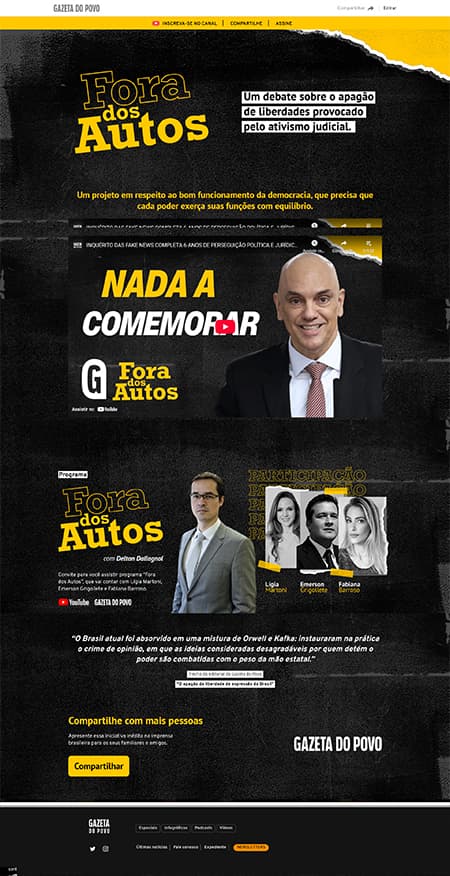 Fora dos Autos